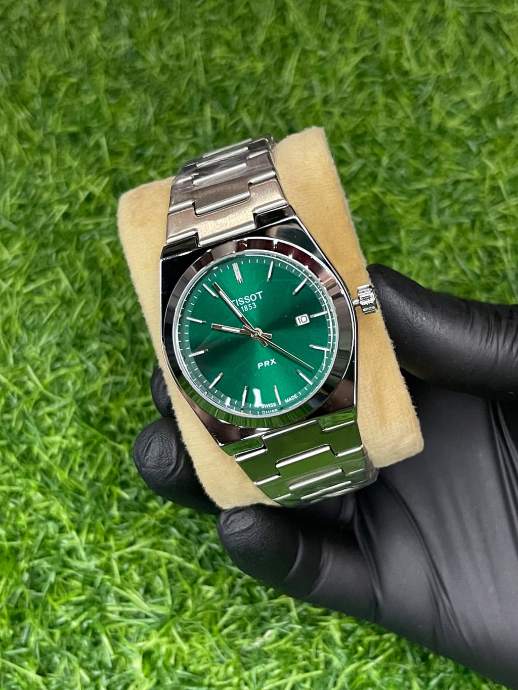 Tissot PRX Style Green Dial Watch | Aziz Store