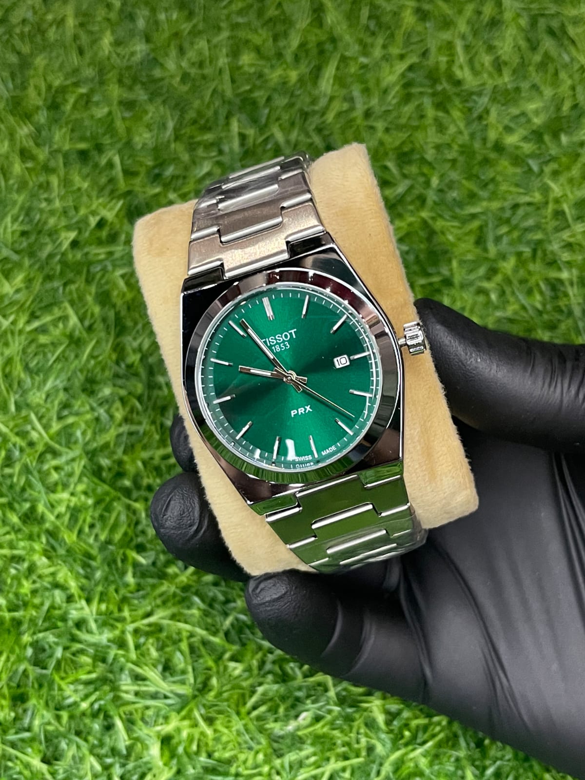 Tissot PRX Style Green Dial Watch | Aziz Store