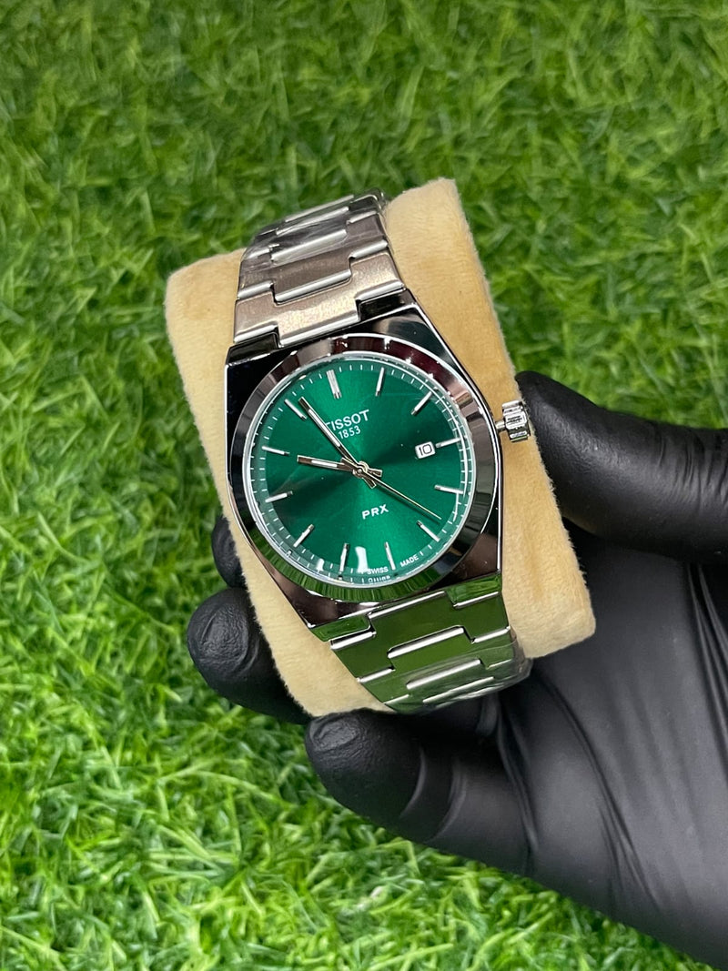Tissot PRX Style Green Dial Watch
