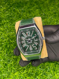 Franck Muller Style Green Dial Luxury Watch | Aziz Store