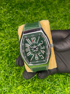 Franck Muller Style Green Dial Luxury Watch | Aziz Store