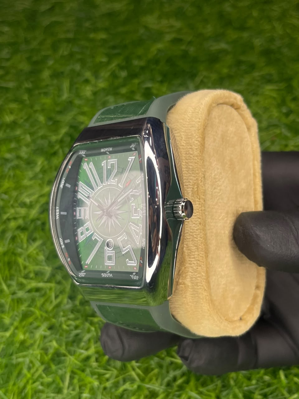 Franck Muller Style Green Dial Luxury Watch | Aziz Store