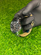 Patek Philippe Nautilus Style Black Dial Watch | Aziz Store